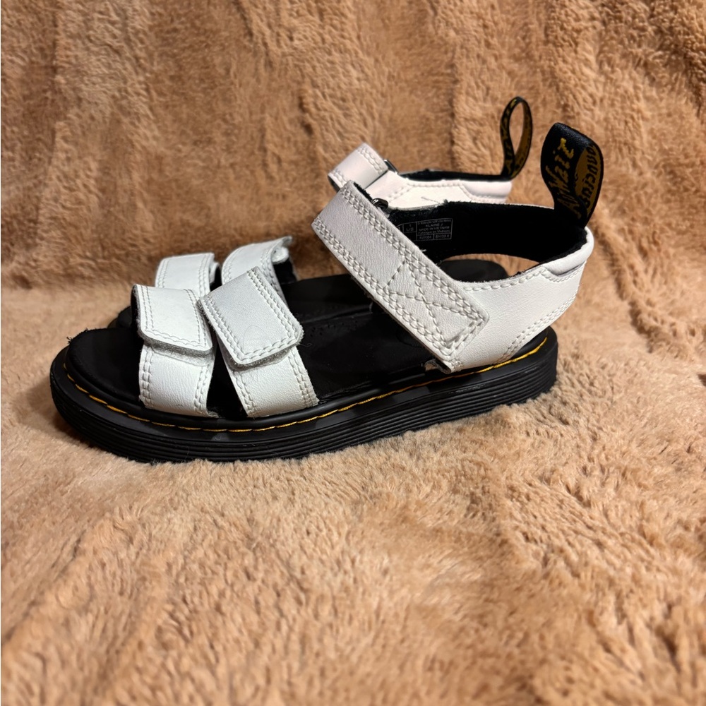 Dr. Martens White Kids Sandals - Picture 4 of 6